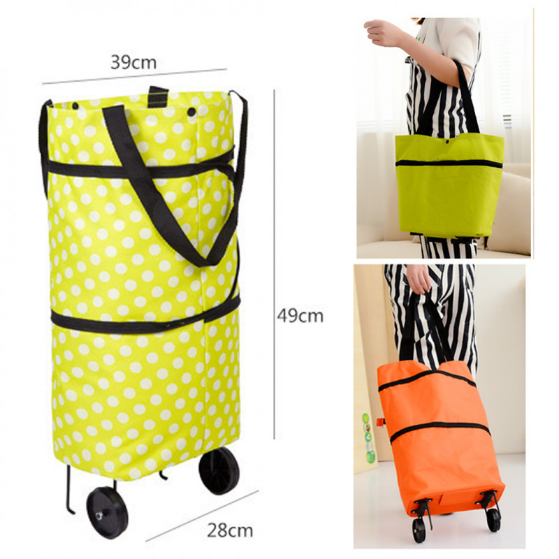 Wheeled Tote Bag